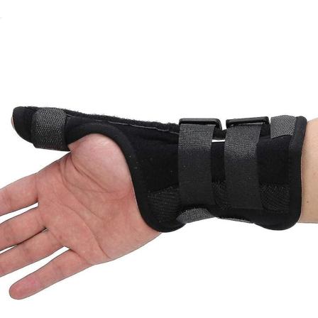 Ranneen venähdyksen toipumisen tukihiha sormien kiinnitysvyöllä