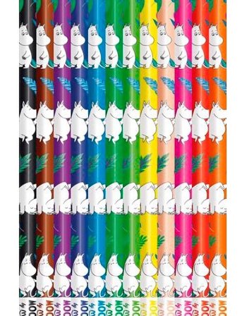 Dsignhouse Moomin Moomin Wood Coloured Pencils Fsc X12 - Multi/patterned - 21.4X 9.5X 0.09CM