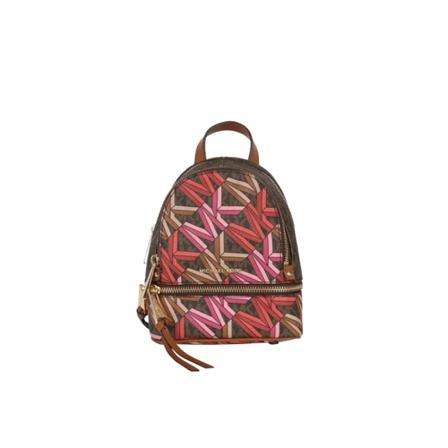 Michael Kors Pre-owned, Pre-owned Leather backpacks Bruin, Dames, Maat:ONE Size,multicolor