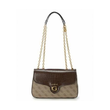Guess, Bag B23Gu 33 Sc 855121 Bruin, Dames, Maat:ONE Size,leer