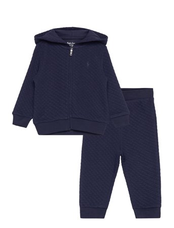 Ralph Lauren Baby | Polo Bear Full-Zip Hoodie & Pant Set | 62-68