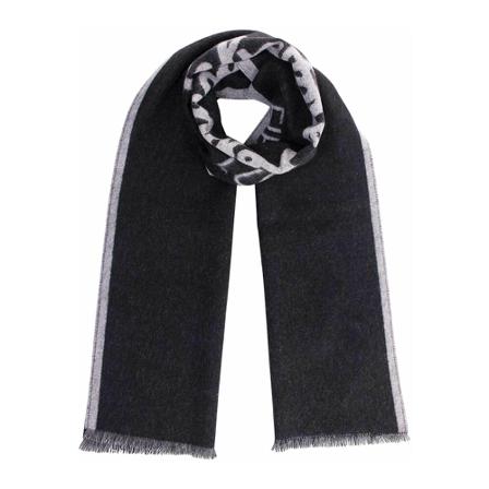 Salvatore Ferragamo - Halsdukar - Svart - Herr - Storlek: One Size, Herr, Storlek: ONE SIZE