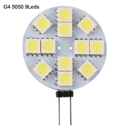 G4 LED pærer Rund Spotlight Pære G4 5050 9LEDS G4 5050