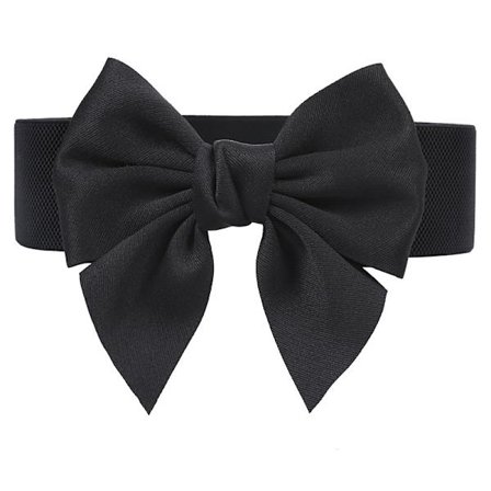 Naisten leveä vyö Vintage iso rusetti vyötärövyö