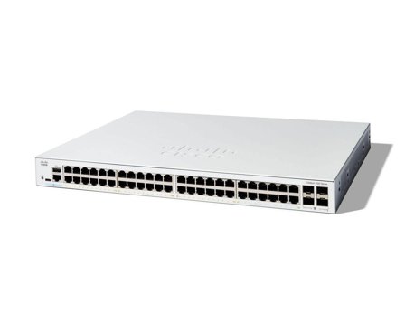 Cisco Catalyst 1300-48T-4G - switch - 48 porter - Styrt - rackmonterbar