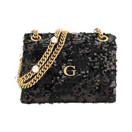 Guess, Crossbody Zwart, Dames, Maat:ONE Size