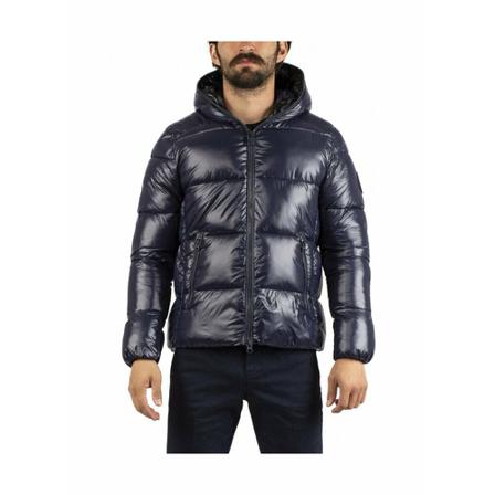 Save The Duck, Coats Blauw, Heren, Maat:S