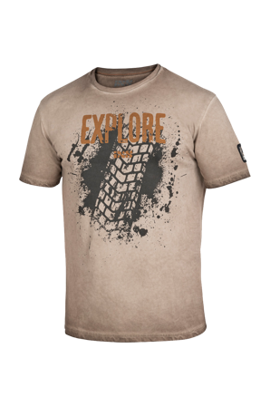 T-Shirt iXS Never Stop Exploring Beige S