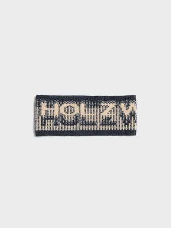 Holzweiler Ski Logo Wool Headband - Dk. Grey - Women's - One size