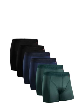 Danish Endurance | Men's Sports Trunks 6-Pack | M