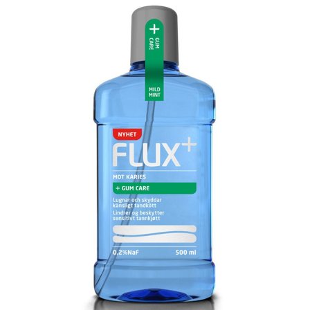 Flux Flux+ Gum Care 0,2 % fluorskyll 500 ml