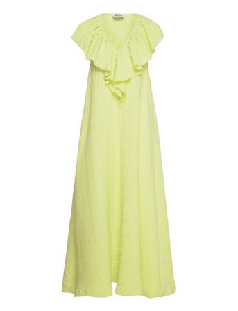 Gaze Lardini Dress Yellow Mads Nørgaard