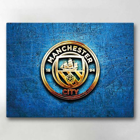 Lerretsbilde / Bilde - Manchester City - 40x30 cm - Lerret