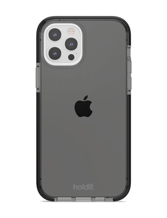 Holdit Seethru Case Black - Black - IPHONE 12-12PRO