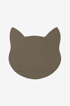 MiLLE W NORDISK DESIGN - Glassbrikke katt M - Grå - Dyremøbler - Fra Homeroom