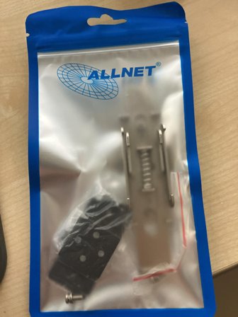 ALLNET switch industrial unmanaged Layer2 4 Port GbE zbh. DIN-Ersatzadapter für ALL-SGI8004P