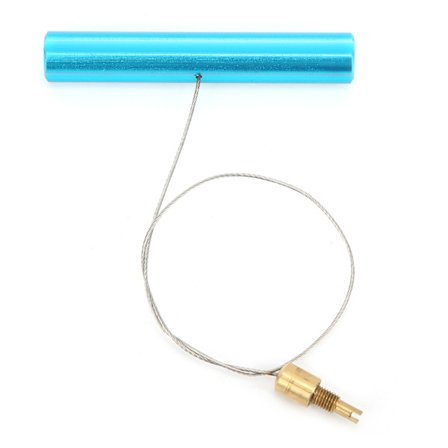 Motorcykel luftventilsdragare slang däckventilverktyg blå 80x10mm/3.1x0.4in cykelkomponenter