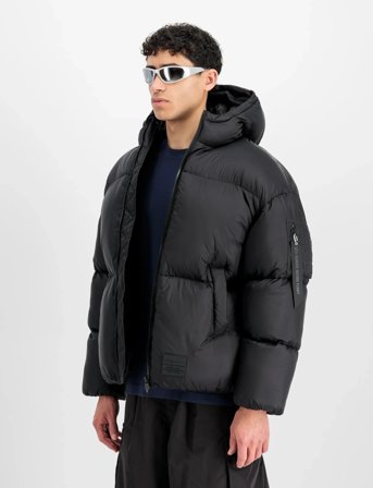 Alpha Industries Cloud Puffer Bomber - Black - L