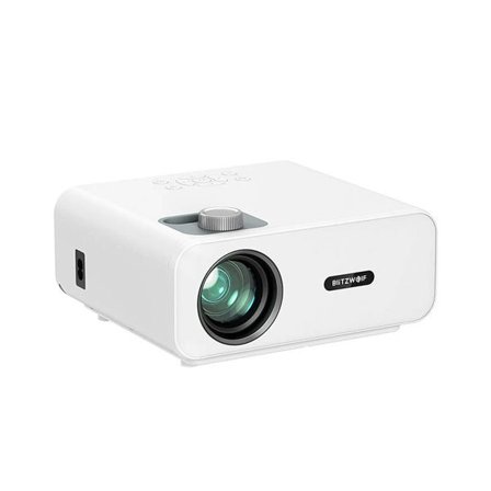 LED-projektor BlitzWolf BW-V5 1080p, HDMI, USB, AV (hvid)