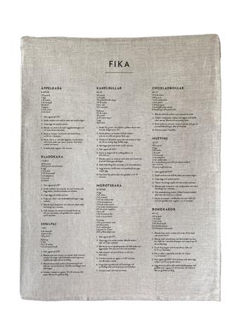 Kökshandduk Fika Home Textiles Kitchen Textiles Kitchen Towels Grey Kunskapstavlan