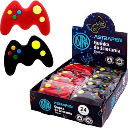 Gummi Astra Gummi för raderare för anteckningsblock, 24 stycken
