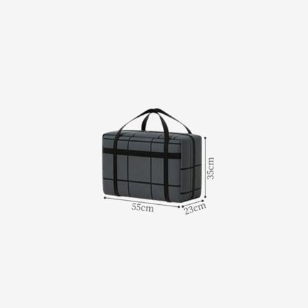 Quilt Opbevaringspose Husholdningstøj Organizer 55X23X35CM 55x23x35cm