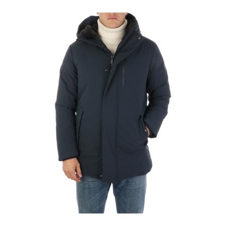 Save The Duck, Parkas Blauw, Heren, Maat:XL