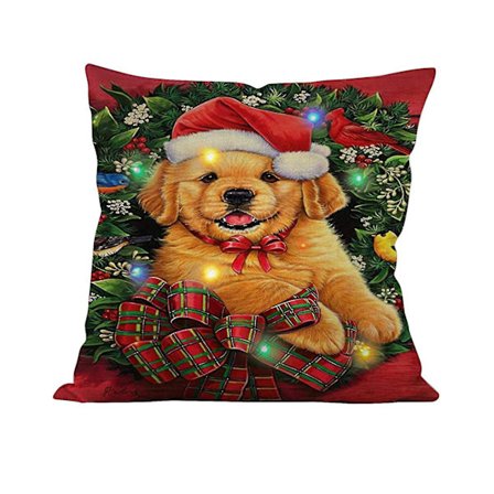 Julbelysning LED Kuddfodral Heminredning Kuddfodral Soffa Blinkande