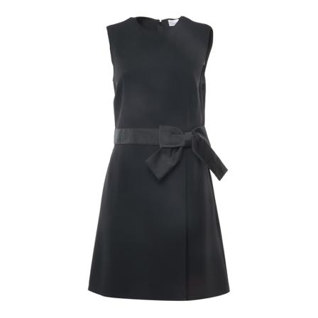 RED Valentino, Dress Frisottino Zwart, Dames, Maat:L
