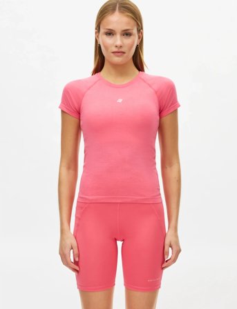 Röhnisch Seamless Flex Tee - Pink - XL