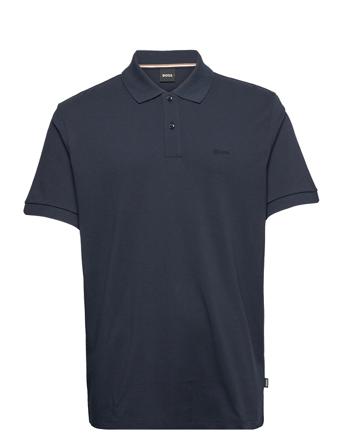 Pallas Polos Short-sleeved Svart BOSS