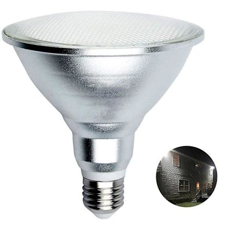 15 W Led-lamppu E27-kanta Vedenpitävä Ip65 Heijastinlamppu 220 V Lämmin valkoinen 3000 K 120 Asteen Spottilamppu (ei himmennettävä, 1 kpl) [