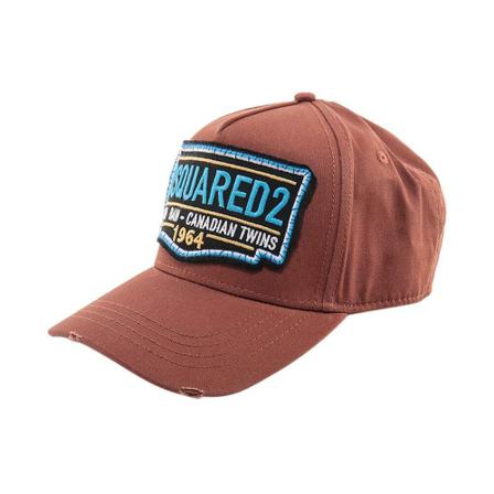 Dsquared2, Cap Bruin, Heren, Maat:ONE Size