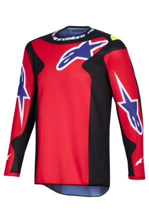 Alpinestars Fluid Grid MX Jersey Red/Black/Purple L