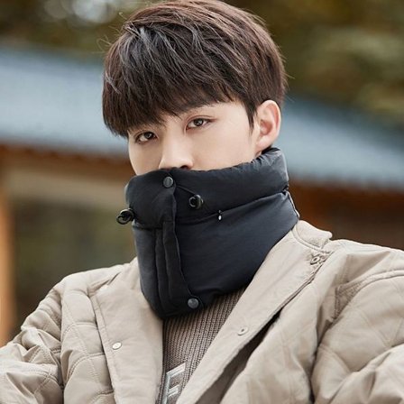 Untuvahuivi kaulahuivi VÄRI 1 VÄRI 1