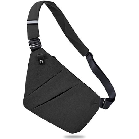 Tyverisikret Taske, Slank Tyverisikret Rejsetaske til Kvinder & Mænd, Crossbody Tasker med Flere Lommer til Kvinder