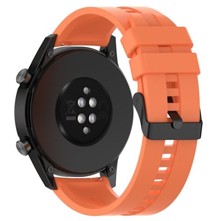 22 mm universal klockarmband i silikon - Orange
