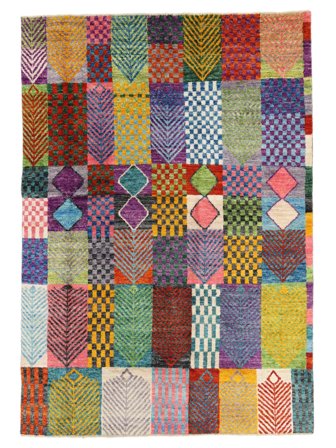 Kariert Moroccan Berber - Afghanistan 171X237 Wolle, Teppich