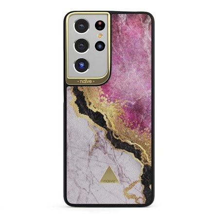 Naive Samsung Galaxy S21 Ultra Skal - Pink Dream