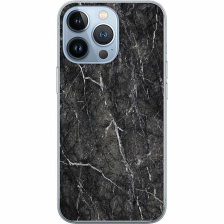Apple Iphone 14 Pro Mjukt Skal - Marmor Svart