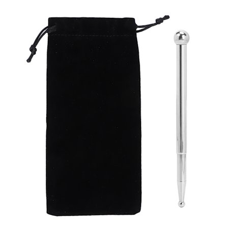 Akupunkturpen i rustfrit stål til dybvævsmassage, manuel, til hjemmebrug, salon, skønhed, sølv