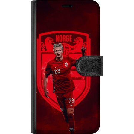 Kompatibelt Lommeboketui til Motorola Edge 40 Pro Erling Haaland Manchester City Norge fotball målmaskin angriper sterk fysikk fart og kliniske avslut