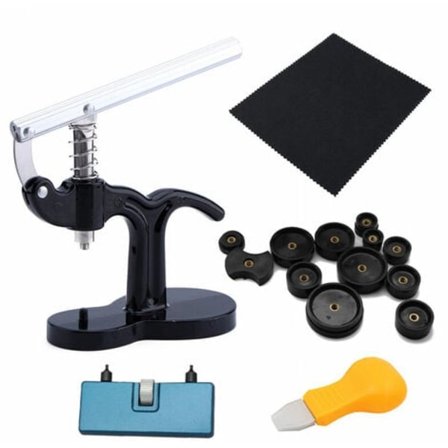 16 osaa ammattimainen painonappipariston vaihtotyökalu kellosetti kuolee kokoonpanoa varten kellon takakannen poistajalle lähemmäs korjausta