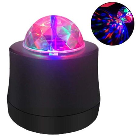 USB DJ-lampor Billampor Disco-ljuseffekter Scenbelysning LED-kristall