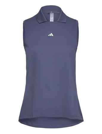 W Spt Sl P Sport T-shirts & Tops Polos Blue Adidas Golf