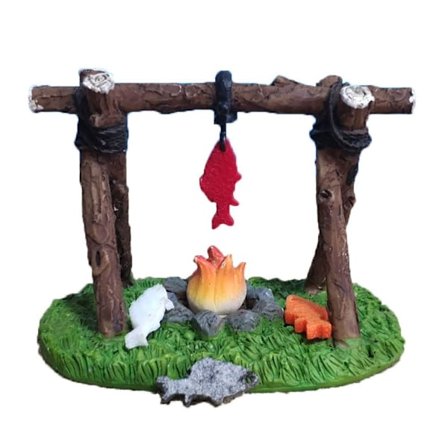 Miniatyrer Arch Figurines Simulering Farm House 2 2