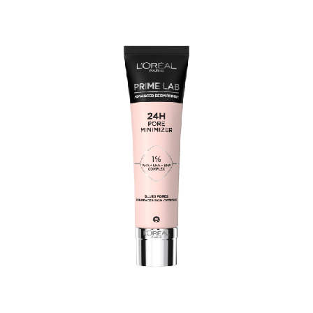 L'Oréal Paris Prime Lab Advanced Derm Primer 24H Pore Minimizer Dam Transparant 30 ML