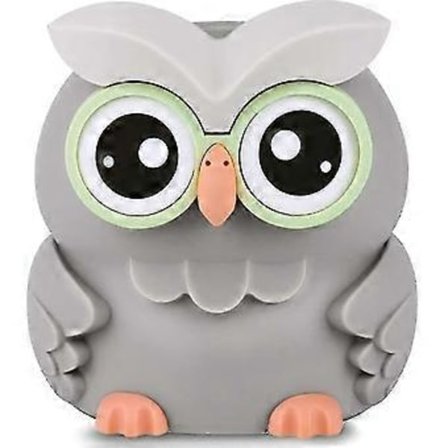 Sparegris, Ugle Digital Møntbank, Pengebesparende Boks med Automatisk Tælling til Drenge, Piger og Voksne som Gave, Pengebank Drevet af 2 AAA 