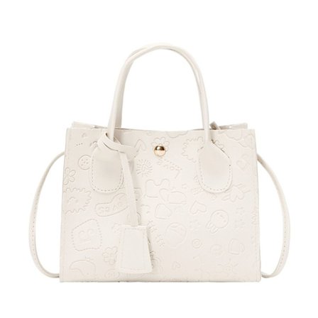 Kvinner Håndvesker Side Skuldervesker HVIT