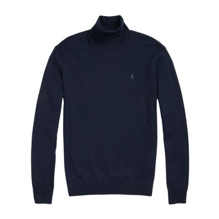 Polo Ralph Lauren, Turtlenecks Niebieski, Mężczyzna, Rozmiar: S